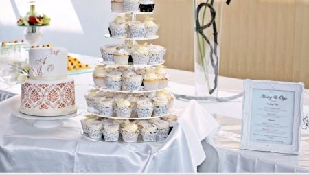 Pastel de bodas de magdalenas: ideas originales y consejos para elegir