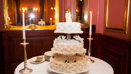 Pastel de bodas de tres niveles: ideas inusuales y consejos para elegir