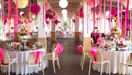 Vestuvių salės „pasidaryk pats“ dekoravimo variantai