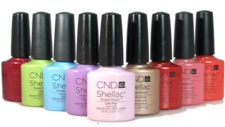 Pengilat gel CND: komposisi, kelebihan dan kekurangan, palet warna