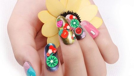 Ideas and methods for creating a nail design using fimo