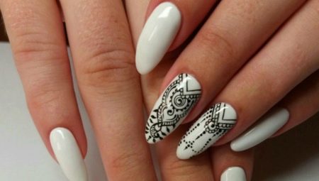 Oriental style luxury manicure ideas