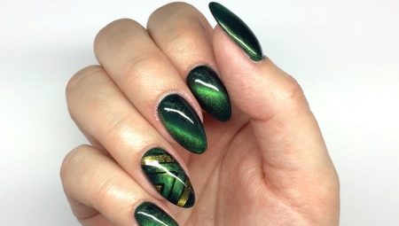 How to do cat eye manicure?