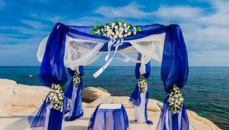 Како направити венчање у плавој боји?