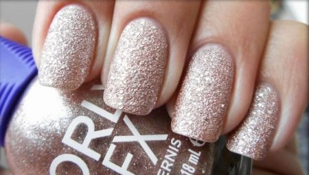 Sand effect manicure: what is it and how is it made?