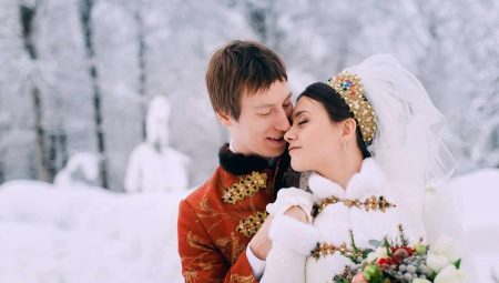 Funktioner i bröllopets design och uppförande i rysk stil