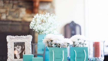 Tiffany-stijl bruiloft