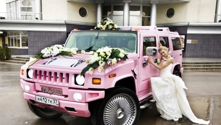Decorațiuni de nuntă pentru mașini: soiuri și exemple de design