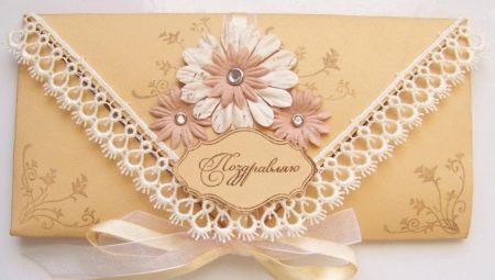 Wedding envelope for money: how to choose or do it yourself?