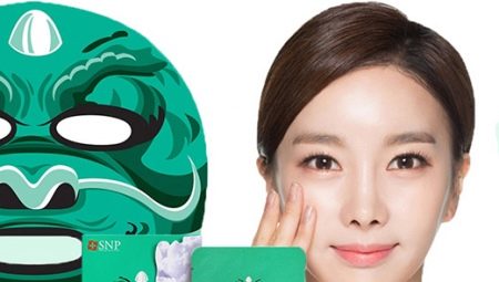 Koreanska tyg ansiktsmasker: en översikt över de bästa, tips för att välja och använda