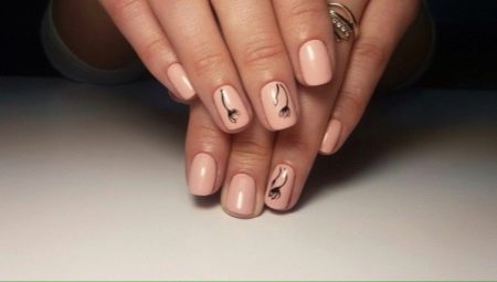 Manicure with a regular varnish: from design selection to creation