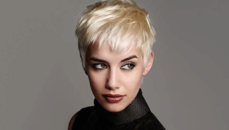 Pixie haircut: features of choice and styling