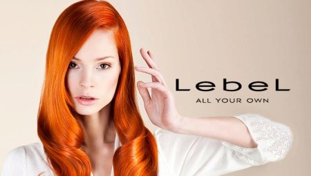 Lebel hair dye: types and palette