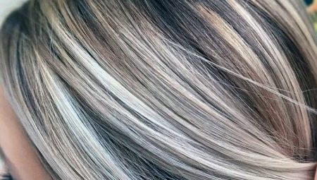 Utheving på middels langt mørkt hår: typer, tips for valg og pleie