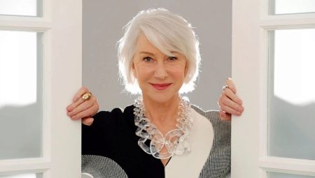 60 yaş kadınlar için moda saç kesimi