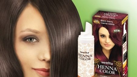 Características das cores do cabelo Henna Color