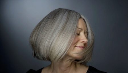 Funktioner i belysningsproceduren för grått hår