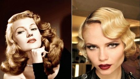 Características de penteados femininos dos anos 30