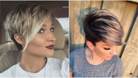 Patlama ile Pixie saç kesimi: çeşitleri, seçim ve stil için ipuçları
