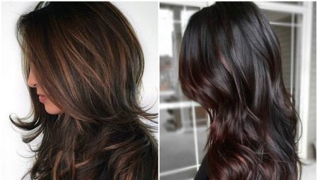 Welche Farbe können dunkle Haare gefärbt werden?