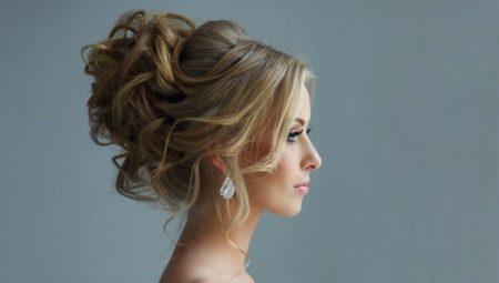 High bun: types and creation for different hair lengths