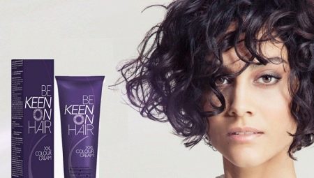 Barvy vlasů Keen: funkce a paleta barev