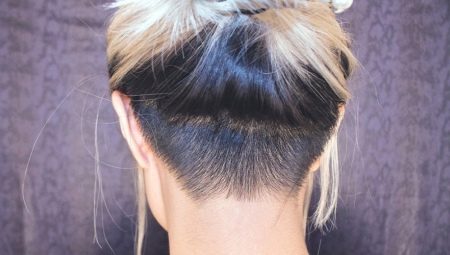 Potongan rambut wanita dengan noda yang dicukur: apakah dan bagaimana untuk memilih?