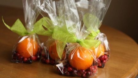 How to present tangerines beautifully?