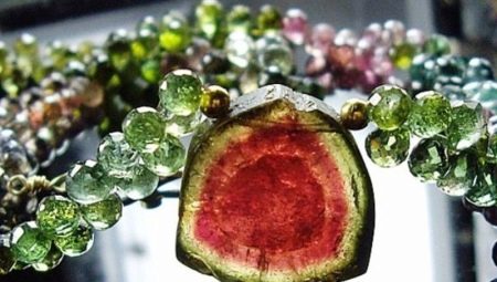 Turmalin lubenice: opis kamena, njegova svojstva i upotreba