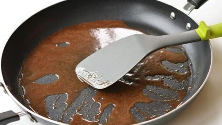 What to do if a pan burns?