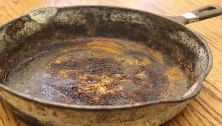 Què fer si una paella de ferro colat s’oxida?