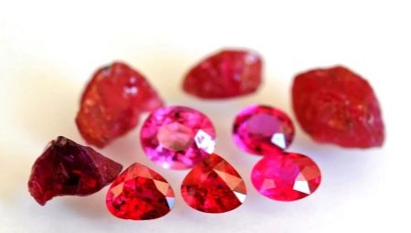 Pedras vermelhas: tipos, propriedades e escopo