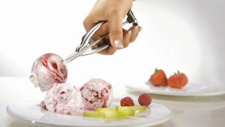 Cuchara de helado: características y reglas de uso.