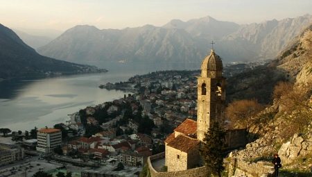 Caratteristiche di riposo nella città di Kotor in Montenegro
