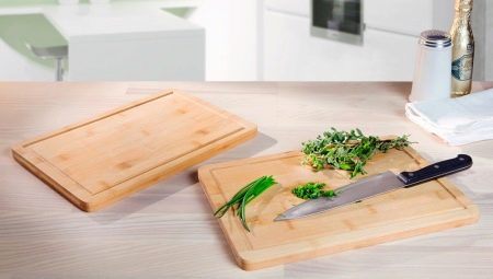 Bamboo cutting boards: description, selection and care