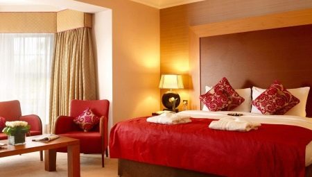 Burgundska spavaća soba: različite nijanse i preporuke za dizajn