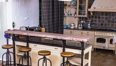 How to make a bar counter for a kitchen with your own hands?