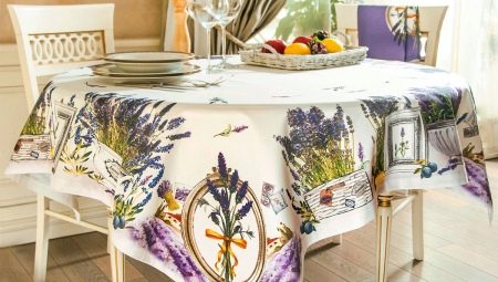 Oilcloth on the kitchen table: types and choices