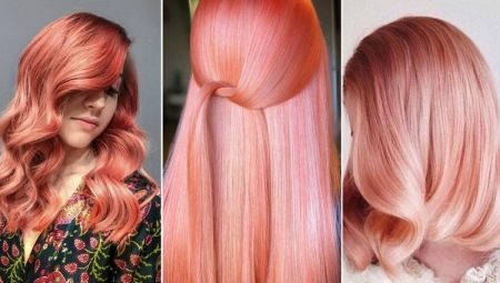 Coral hair color: shades, rules for choosing and dyeing