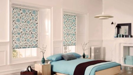Korte gardiner i soveværelset: en række modeller og valg af tip
