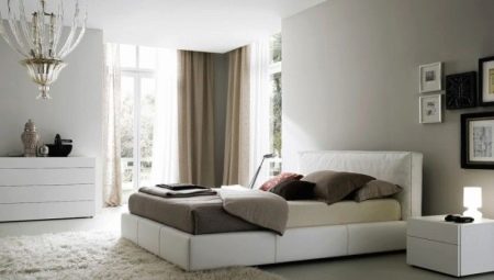 Łóżko w sypialni: odmiany, wybór i subtelności instalacji