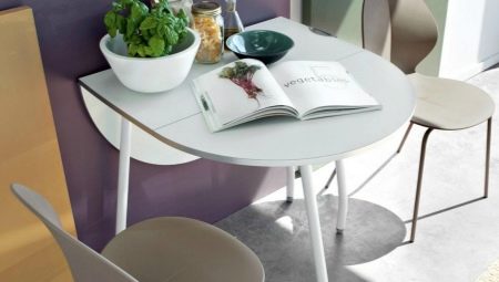 Transformatoriniai virtuvės stalai: veislės, dizaino galimybės ir atrankos taisyklės