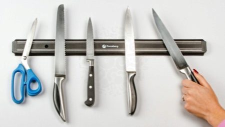 Porta-faca magnético: como escolher e fixar?