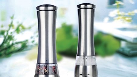 Pepper and salt mills: types, brands, selection and operation