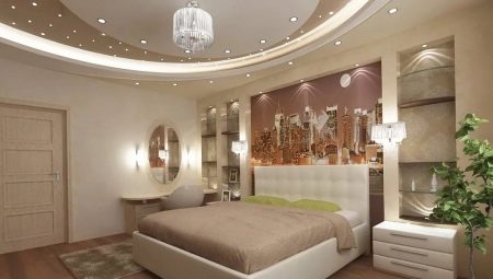 Vybavení a možnosti osvětlení pro ložnice se zavěšenými stropy