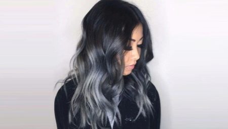 Ash-black hair color: options for dyeing and subsequent care