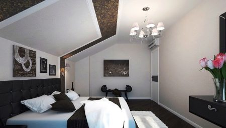 Soffitto in camera da letto: varietà e idee progettuali interessanti