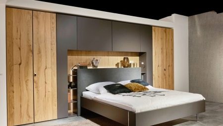 Nachtkastjes in de slaapkamer: kenmerken, typen en plaatsingsmethoden