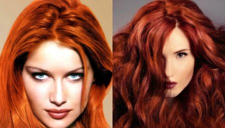 Vörös hajszín: hogyan válasszuk ki az árnyékot és festsük meg a haját?