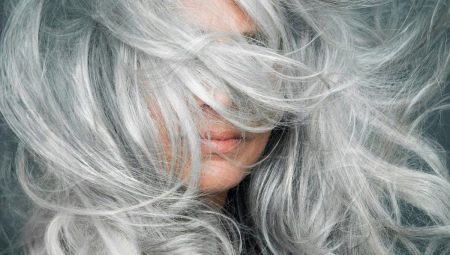 Color de cabello gris: tonos, selección de color, consejos de teñido